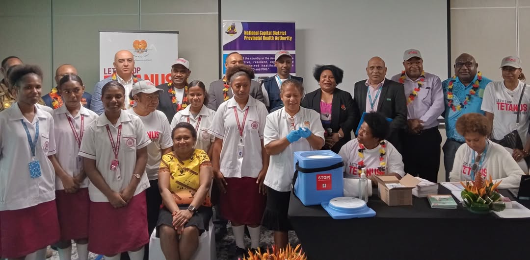 “THE NCD PROVINCIAL HEALTH AUTHORITY, NATIONAL DEPARTMENT OF HEALTH AND PARTNERS HAVE OFFICIALLY LAUNCH THE MATERNAL & NEONATAL TETANUS ELIMINATION CAMPAIGN IN NCD AND PAPUA NEW GUINEA”