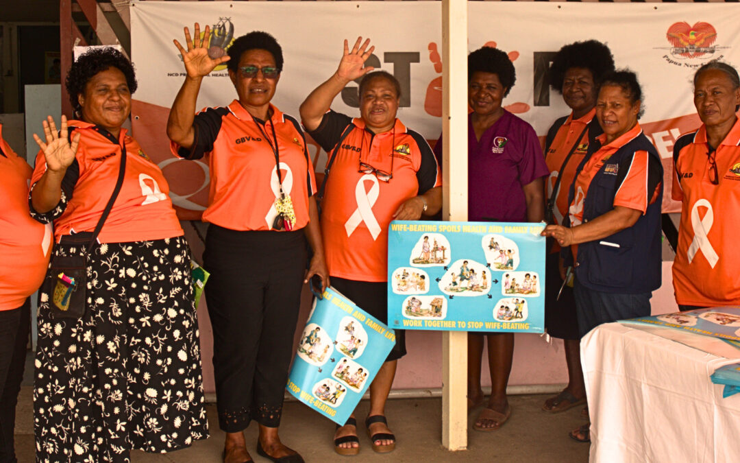 NATIONAL CAPITAL DISTRICT PROVINCIAL HEALTH AUTHORITY COMMEMORATE GENDER BASED VIOLENCE ACTIVISM WEEK