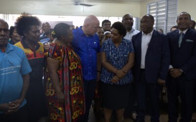 FRONT LINE WORKERS ON POLIO VACCINATION CAMPAIGN IN THE NATIONAL CAPITAL DISTRICT & PAPUA NEW GUINEA ARE ACKNOWLEDGE BY NEW ZEALAND’S PRIME MINISTER