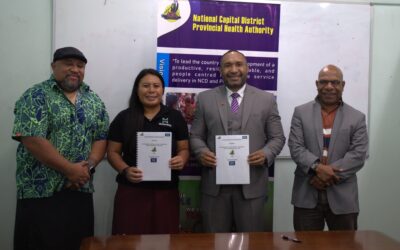 NCD PROVINCIAL HEALTH AUTHORITY SIGN A MOU WITH MANAWISE GROUP