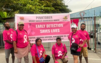 NATIONAL CAPITAL DISTRICT PROVINCIAL HEALTH AUTHORITY HAS COMMEMORATED PINKTOBER IN PORT MORESBY