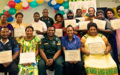 CLINICAL STAFF OF NATIONAL CAPITAL DISTRICT PROVINCIAL HEALTH AUTHORITY ATTEND BASIC EMERGENCY CARE TRAINING